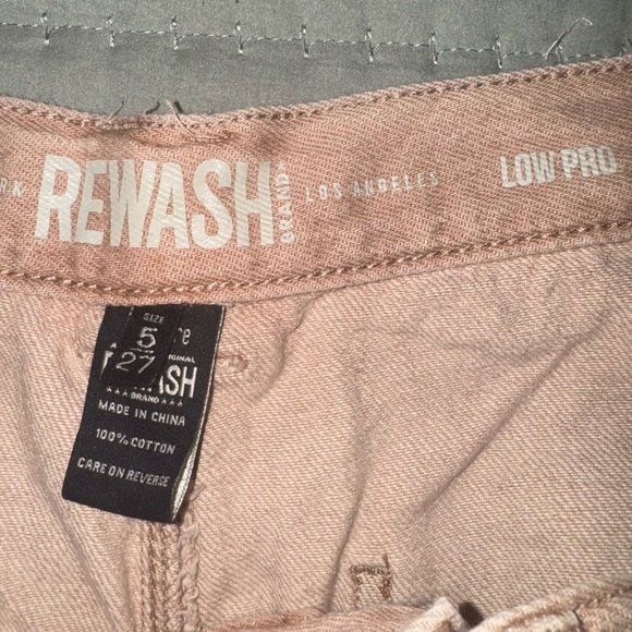 Re-Wash BARREL JEANS - SANDSTONE color. Size junior 5/27. Worn once! EUC. - Picture 11 of 14